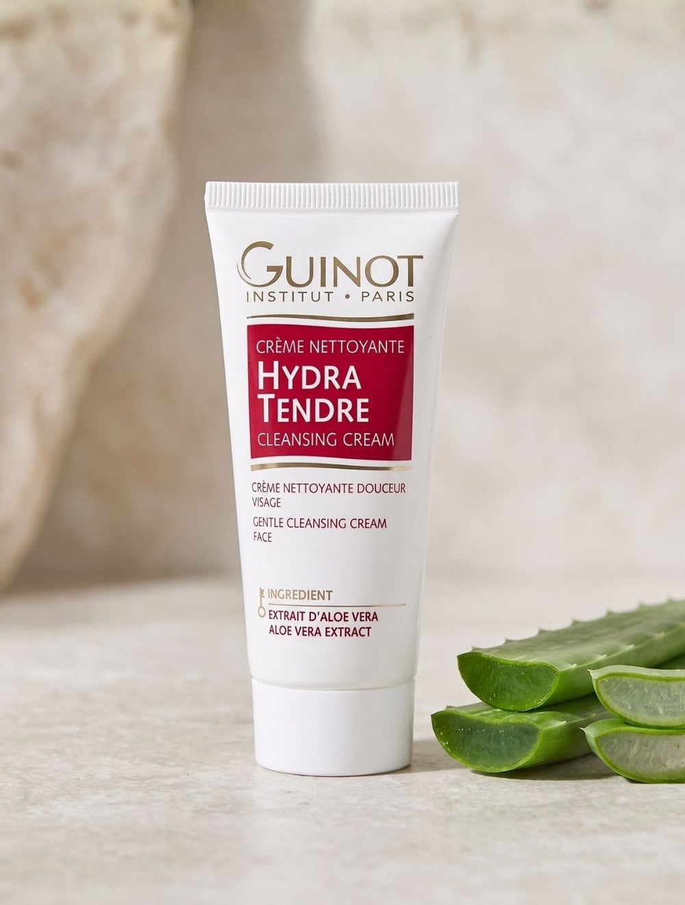 Spend $109 on Guinot to receive a FREE GUINOT Mini Hydra Tendre Cleanser 30ml