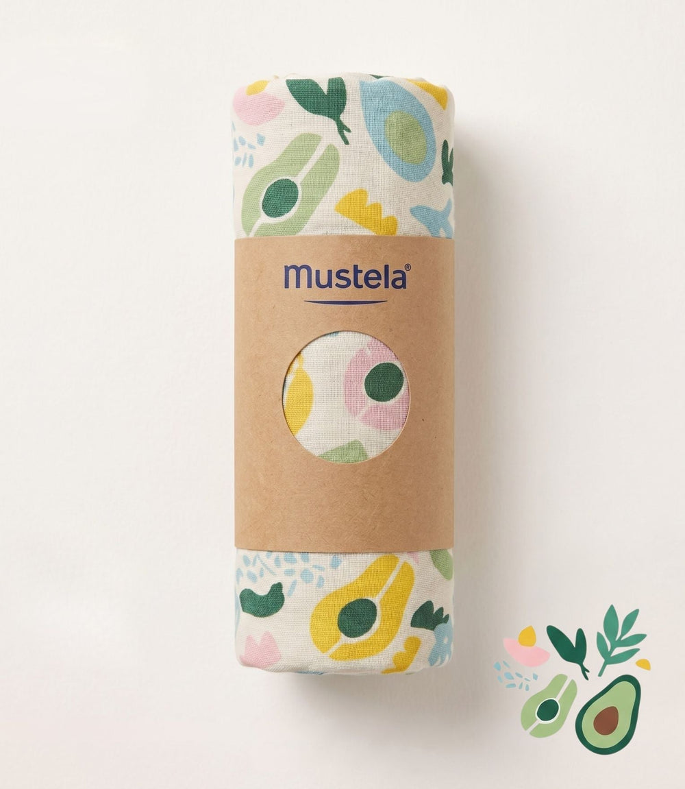 Buy any 2 Mustela products and receive a free Swaddle
