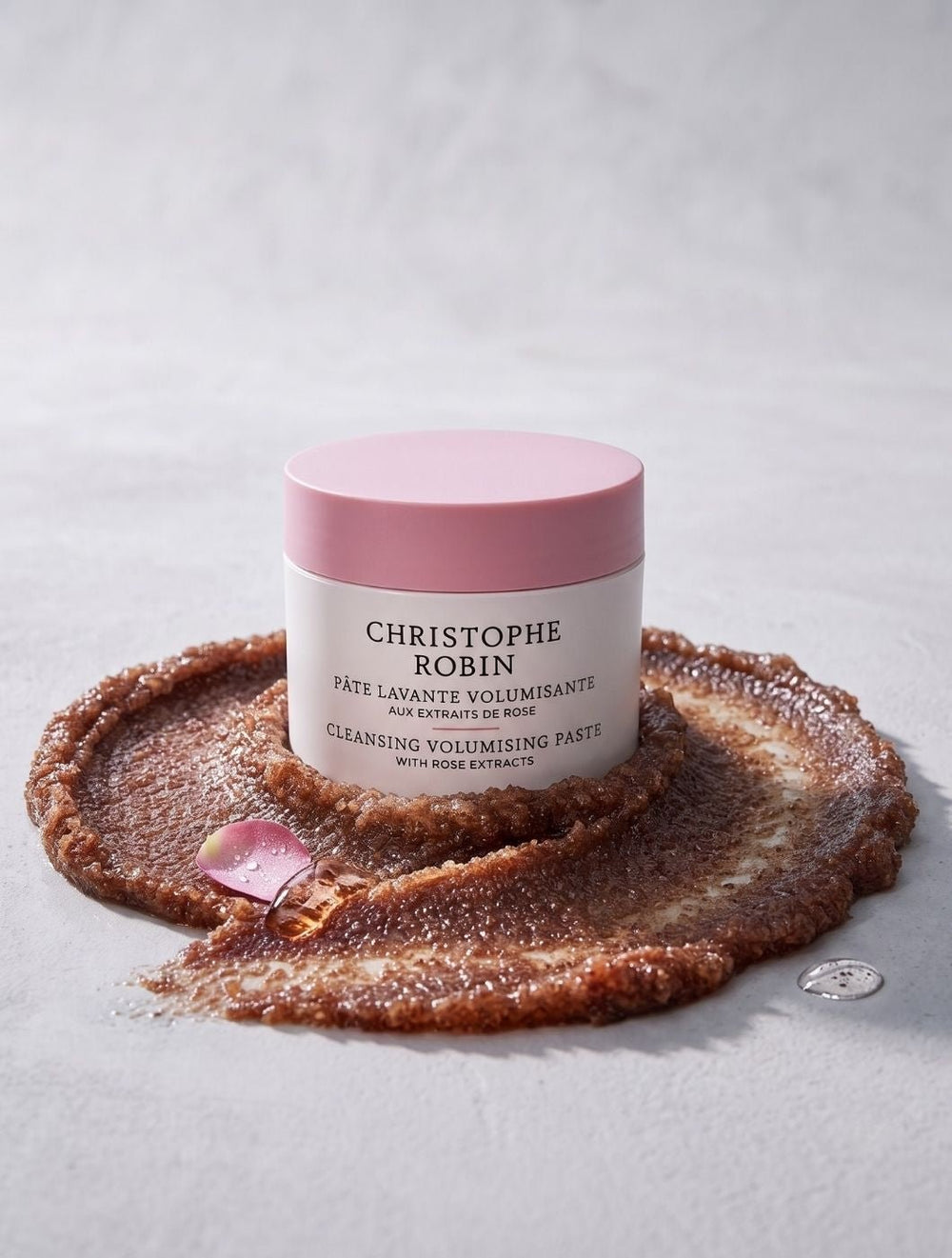Buy any 2 products from Christophe Robin to receive a FREE Christophe Robin Cleansing Volumising Paste with Rose Extracts 40ml