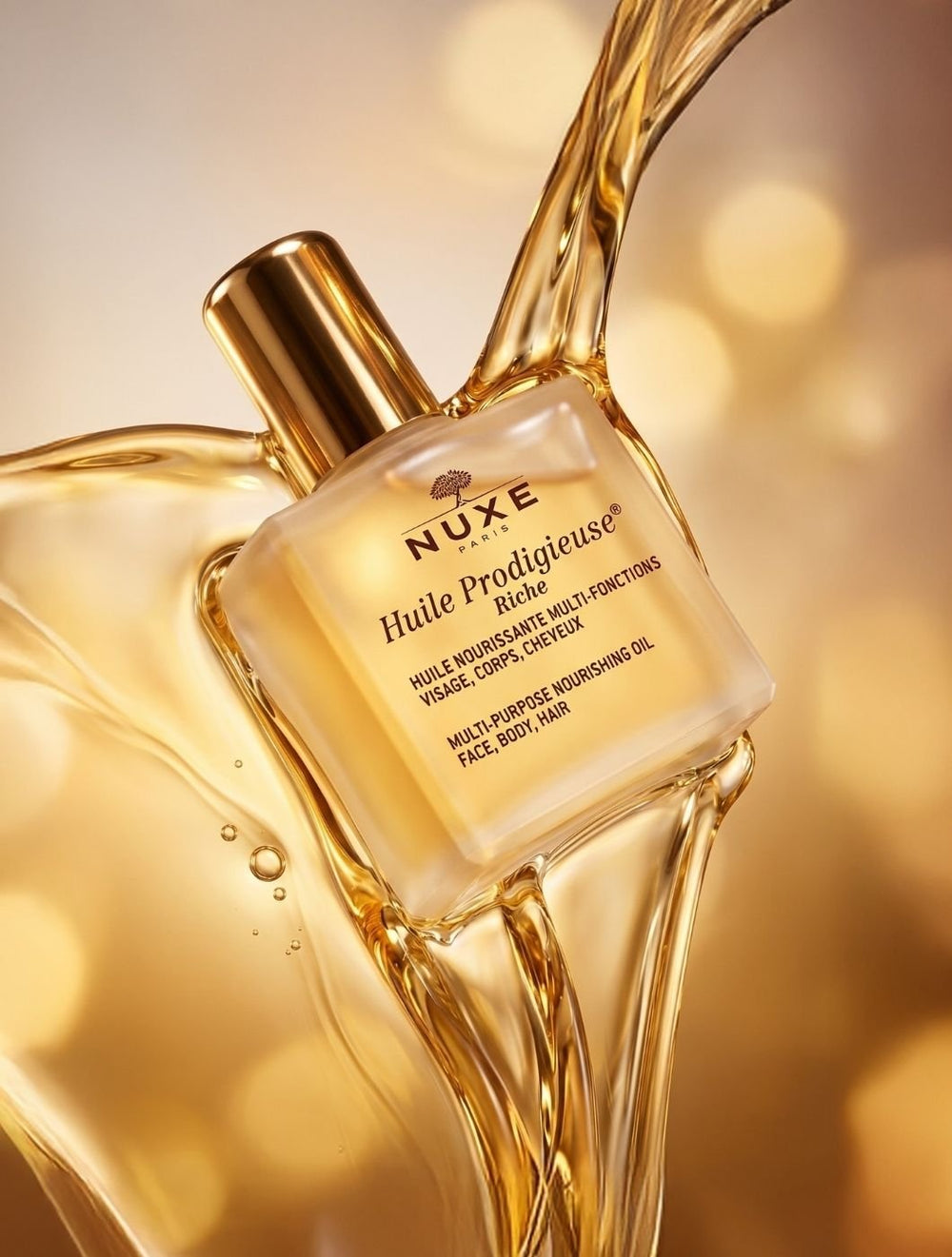 Spend $99 on NUXE to receive a FREE NUXE Huile Prodigieuse Dry Oil Rich 10ml