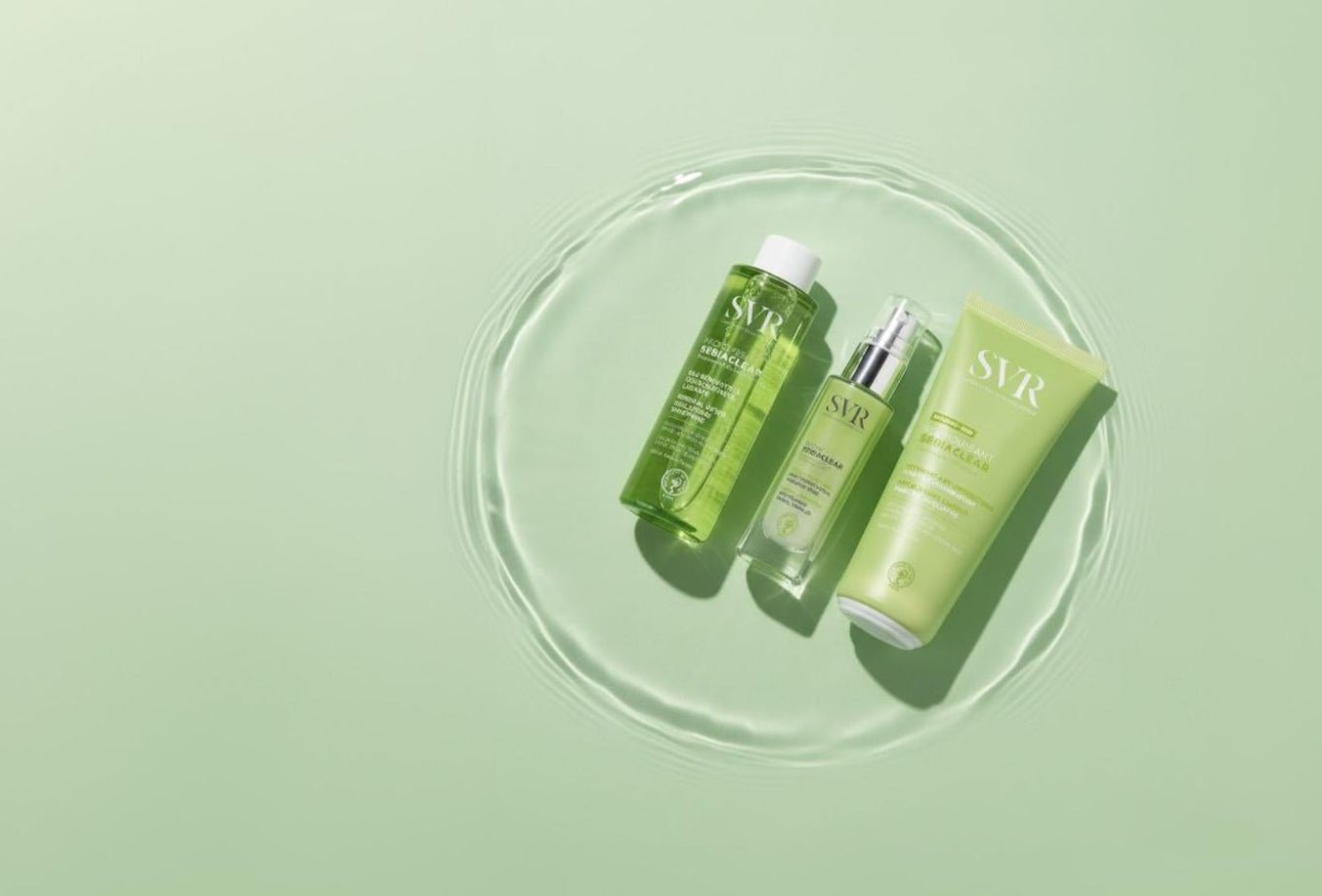 SVR SEBIACLEAR for Adult Acne: Gentle French Pharmacy Routine for Clear Skin - French Beauty Co.