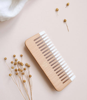 029 Beech Wood Wooden Comb