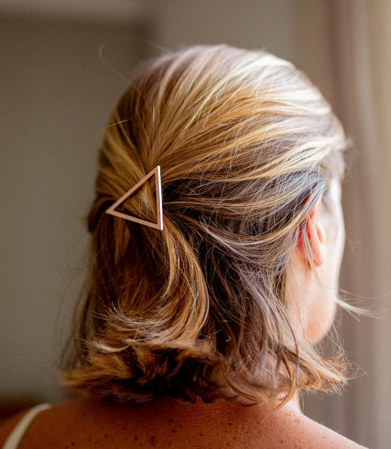 414 Barrette Metal Triangle - Chloé