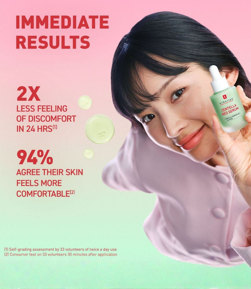 Centella Red Serum 30ml, Erborian, French Beauty Co