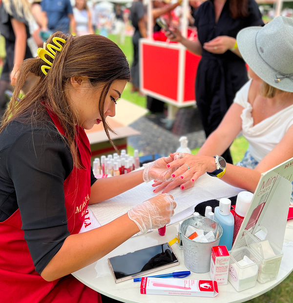 So Frenchy So Chic - Mavala nail tech ‘nailing it’