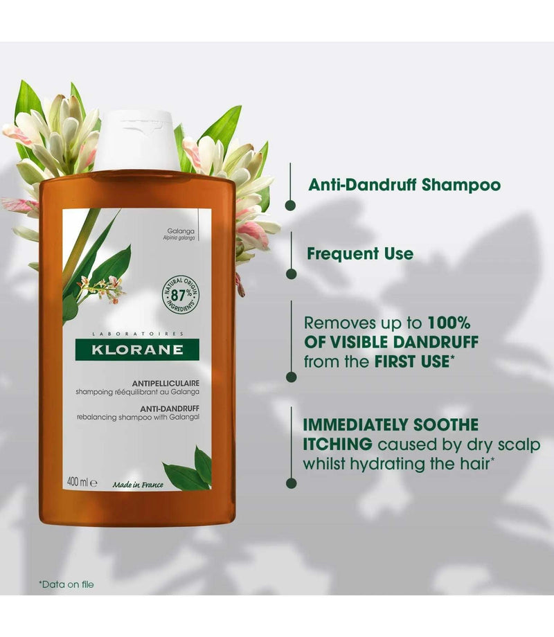 Anti-Dandruff Rebalancing Shampoo with Galangal 400ml