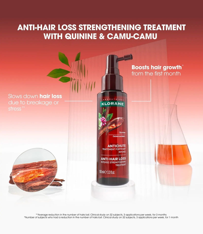 Anti-Hair Loss Intense Strengthening Treatment 100ml - French Beauty Co.Klorane