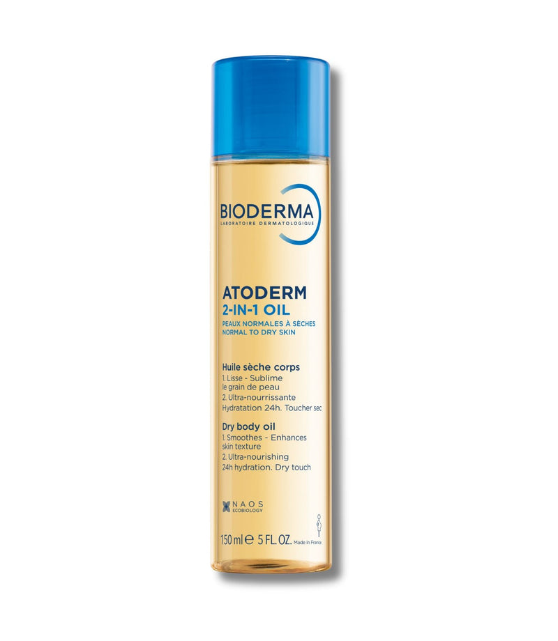 Atoderm 2-in-1 Oil Dry Body Oil 150ml - French Beauty Co.Bioderma