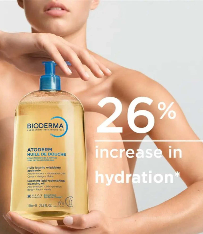 Atoderm Shower Oil 1L - French Beauty Co.Bioderma