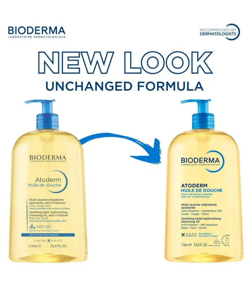 Atoderm Shower Oil 1L - French Beauty Co.Bioderma