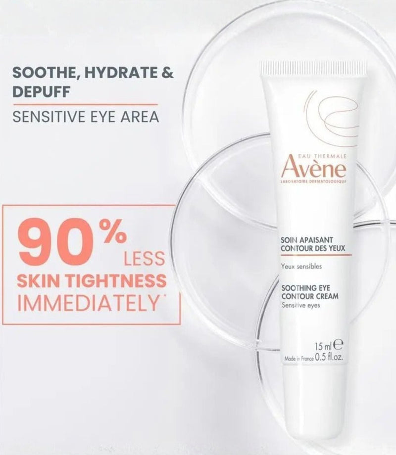 Avene Soothing Eye Contour Cream 15ml - French Beauty Co.Avene