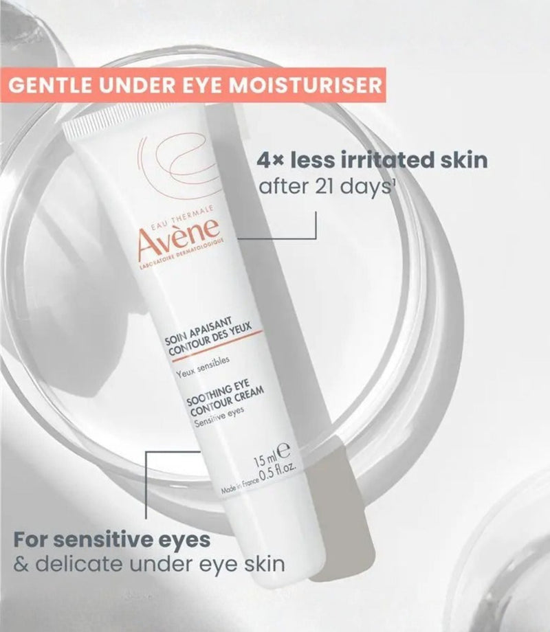Avene Soothing Eye Contour Cream 15ml - French Beauty Co.Avene