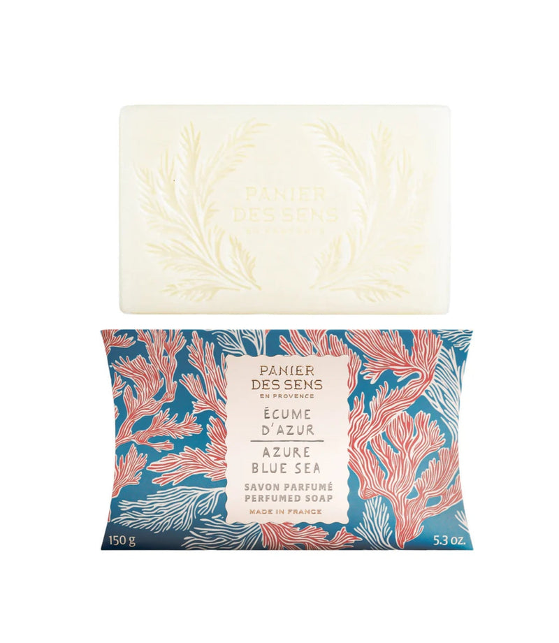 Azure Blue Sea Boxed Soap 150g - French Beauty Co.Panier des Sens