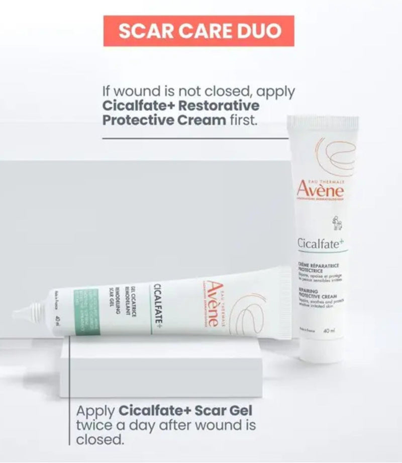 Cicalfate+ Remodelling Scar Gel 40ml - French Beauty Co.Avene