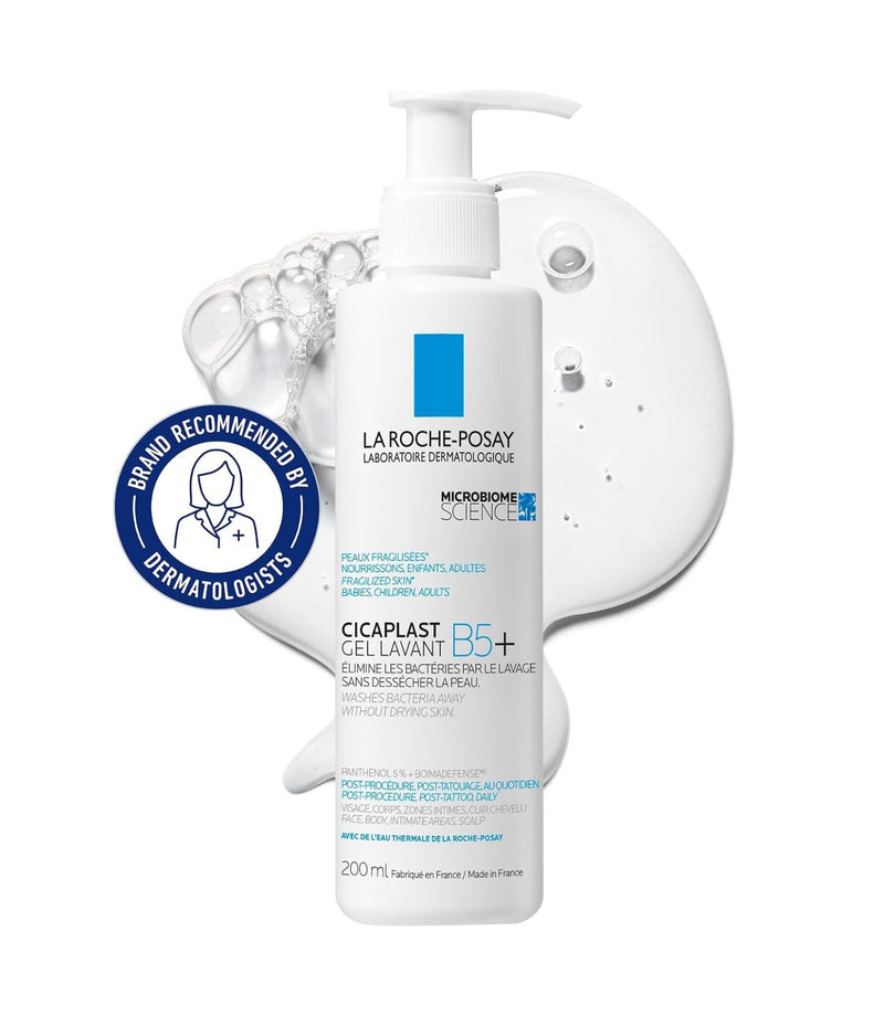 Cicaplast B5 Purifying Soothing Cleansing Gel 200ml - French Beauty Co.La Roche Posay