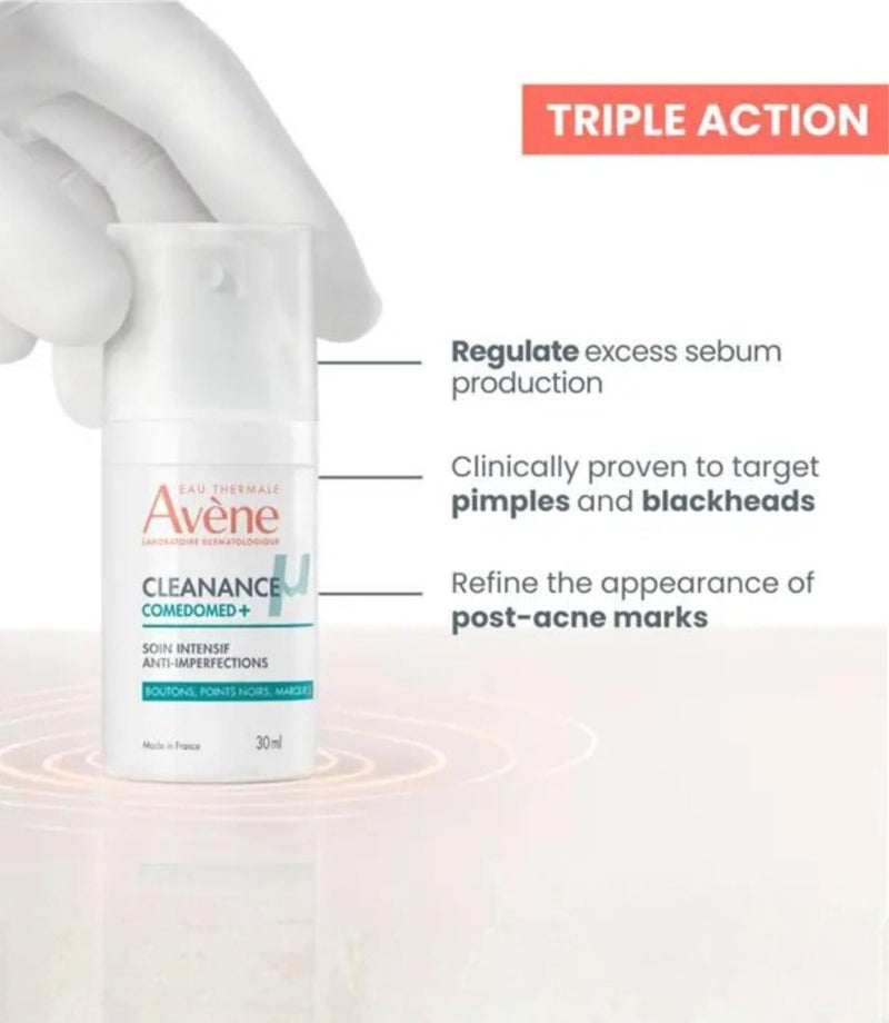 Cleanance Comedomed+ Intensive Anti - Blemish Care 30ml - French Beauty Co.Avene