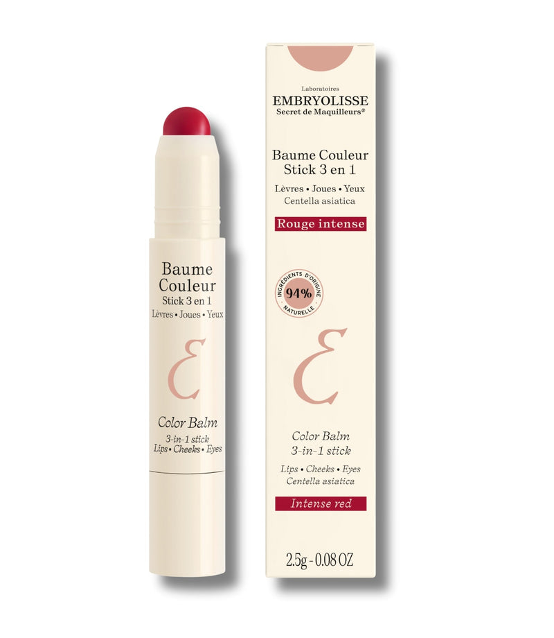 Colour Balm 3 - in - 1 Intense Red - French Beauty Co.Embryolisse