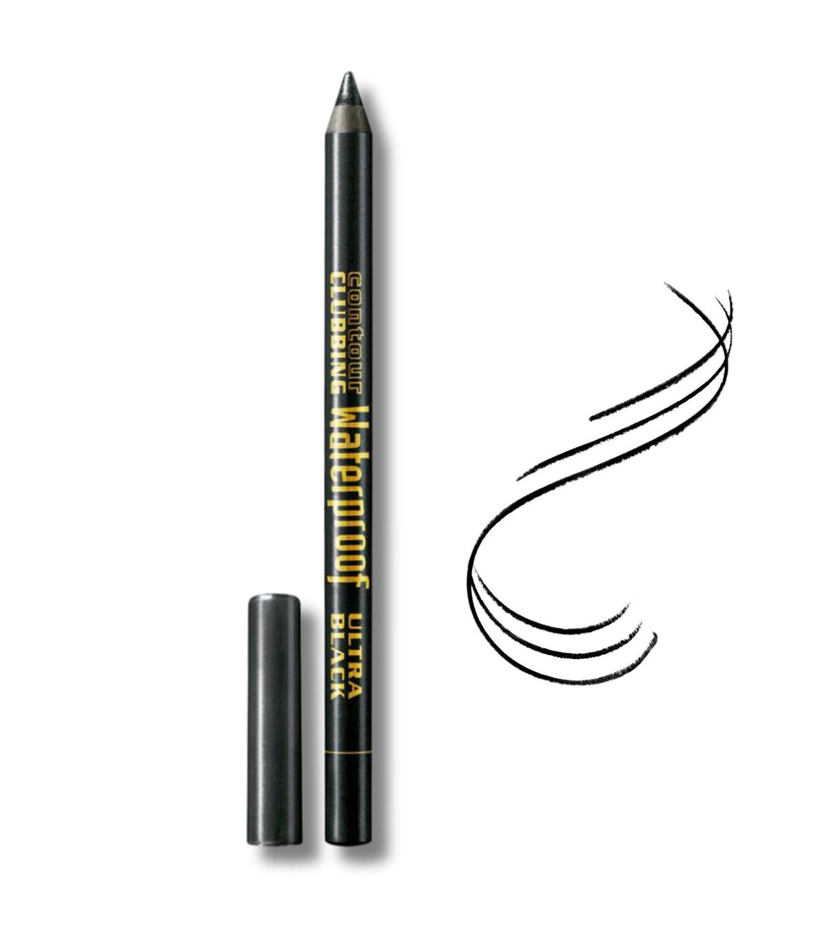 Contour Clubbing Waterproof Eye Pencil - 54 Ultra Black