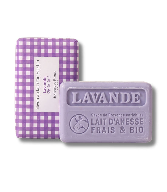 Donkey Milk Soap - Lavender Vichy 100g