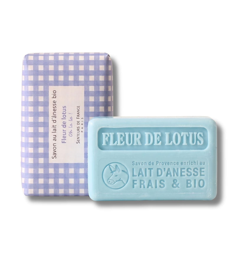 Donkey Milk Soap - Lotus Flower Vichy 100g - French Beauty Co.Senteurs de France