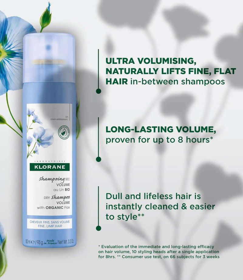 Dry Shampoo with Organic Flax 150ml