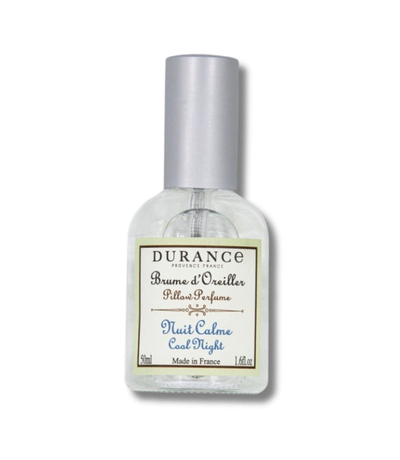 Durance Pillow Perfume Cool Night 50ml - French Beauty Co.Durance