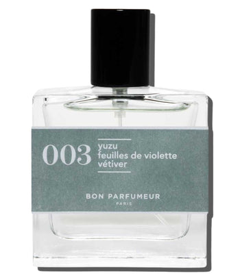 Eau de Parfum 003 Cologne: Yuzu, Violet leaves and Vetiver 30ml