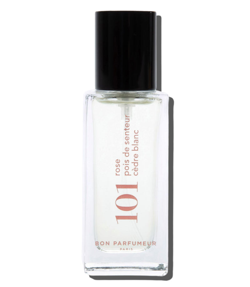 Eau de Parfum 101 Floral: Rose, Sweet Pea and White Cedar 15ml