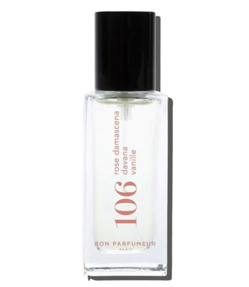 Eau de Parfum 106 Floral: Damascena Rose, Davana & Vanilla 15ml