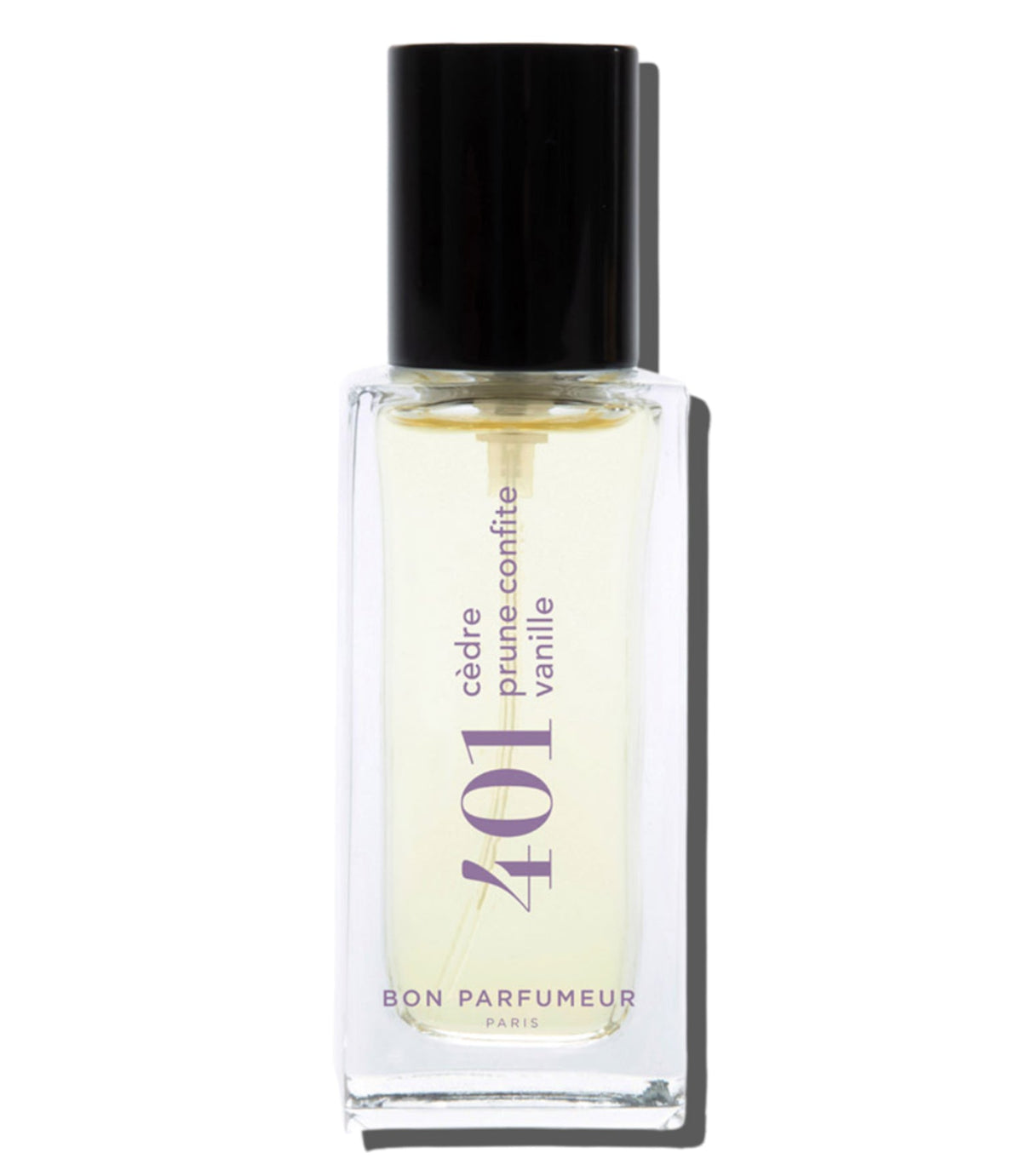 Eau de Parfum 401 Oriental: Cedar, Candied plum and Vanilla 15ml