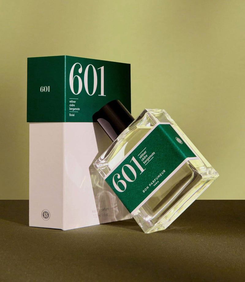 Eau de Parfum 601 Woody: Vetiver, Cedar and Bergamot 30ml