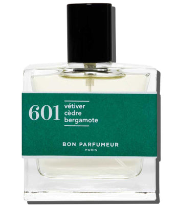 Eau de Parfum 601 Woody: Vetiver, Cedar and Bergamot 30ml