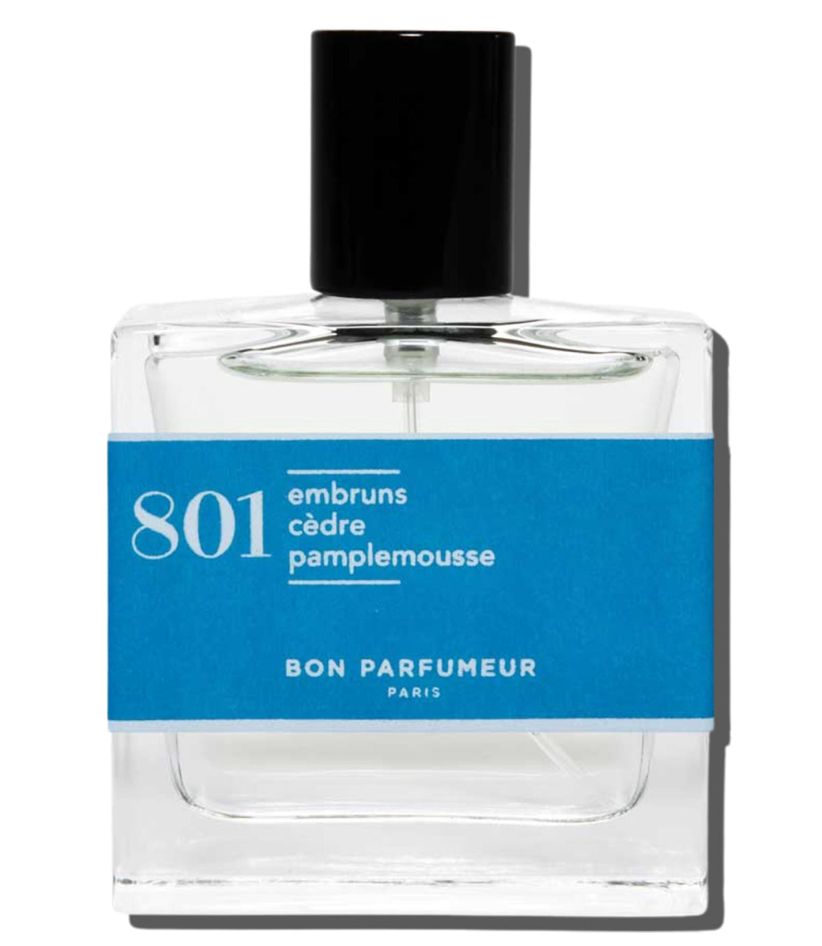 Eau de Parfum 801 Aquatic: Sea spray, Cedar and Grapefruit 30ml