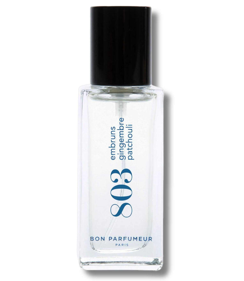 Eau de Parfum 803 Aquatic: Sea Spray, Ginger, Patchouli 15ml