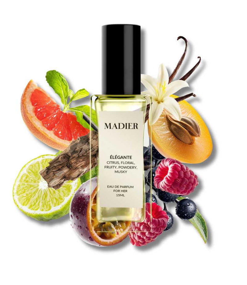 Eau De Parfum Élégante 15ml - French Beauty Co.Madier