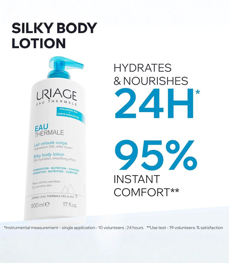 Eau Thermale Silky Body Lotion 500ml - French Beauty Co.Uriage