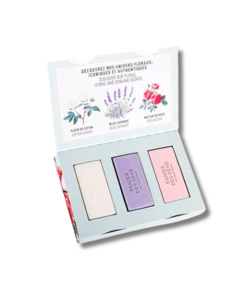 Extra - Gentle Perfumed Soap Trio Set 3 x 100g - French Beauty Co.Panier des Sens