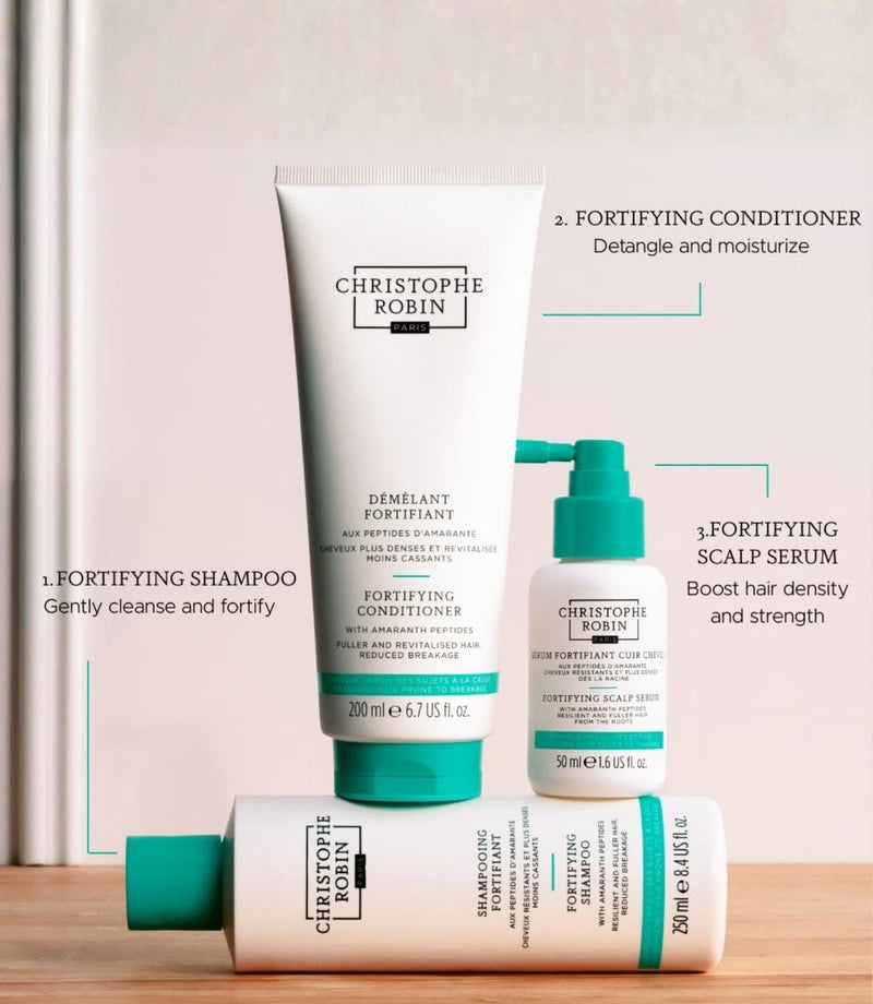Fortifying Scalp Serum with Amaranth Peptides 50ml - French Beauty Co.Christophe Robin