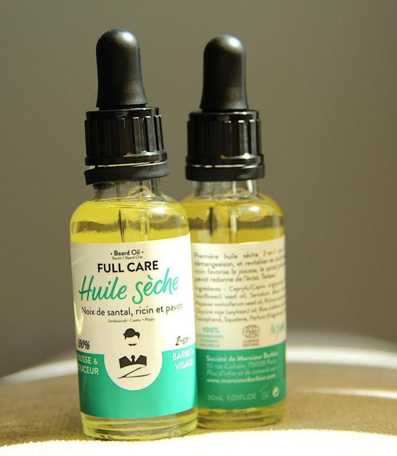 Full Care Dry Beard and Hair Oil 30ml