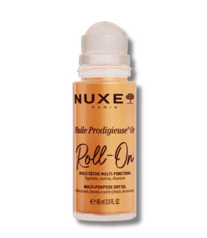 Huile Prodigieuse OR Roll - On Multi - Purpose Dry Oil 60ml - French Beauty Co.Nuxe