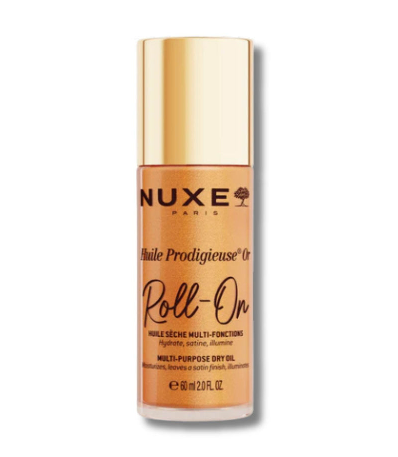 Huile Prodigieuse OR Roll - On Multi - Purpose Dry Oil 60ml - French Beauty Co.Nuxe
