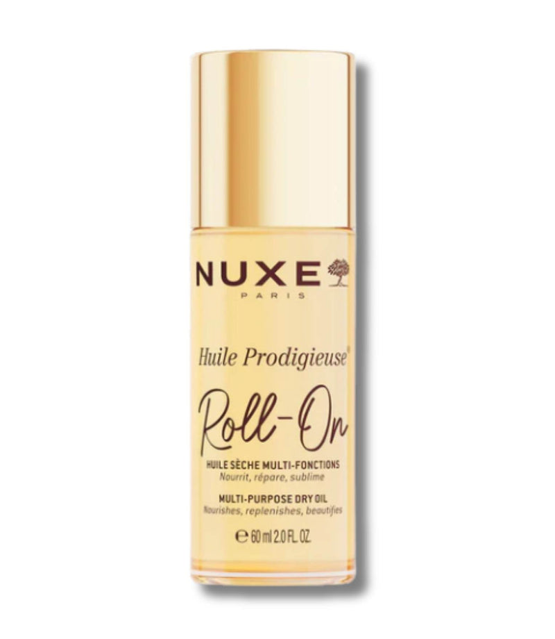 Huile Prodigieuse Roll - On Multi - Purpose Dry Oil 60ml - French Beauty Co.Nuxe