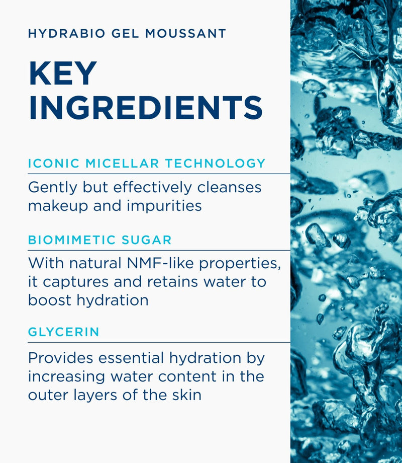 Hydrabio Gel Moussant 400ml - French Beauty Co.Bioderma