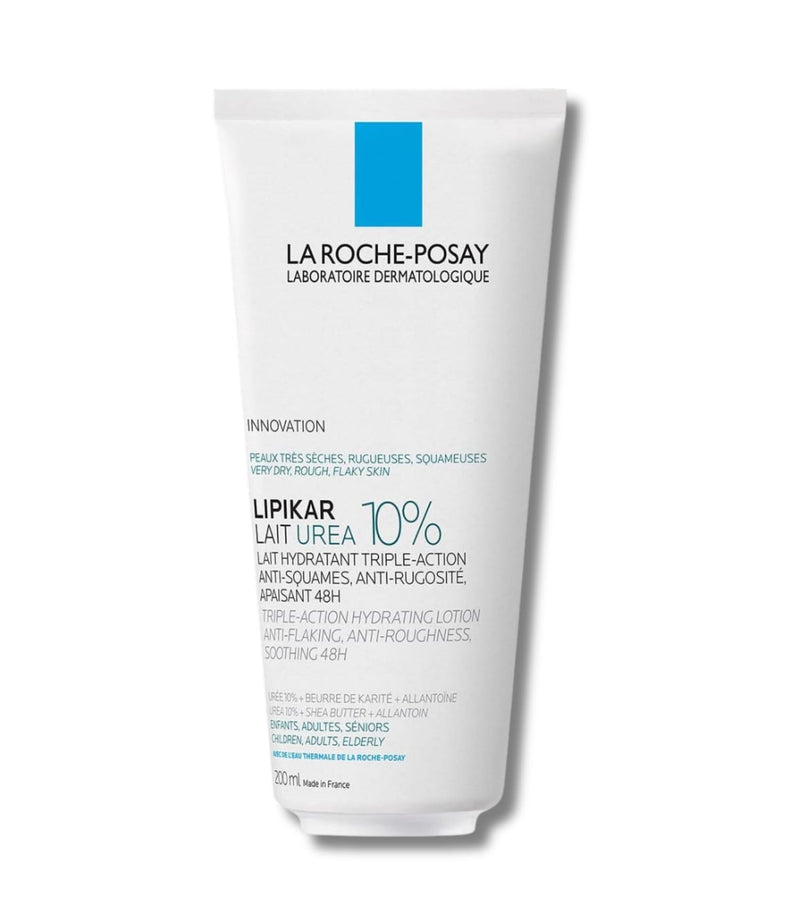 Lipikar Lait Urea 10% Triple Action Hydrating Lotion 200ml - French Beauty Co.La Roche Posay