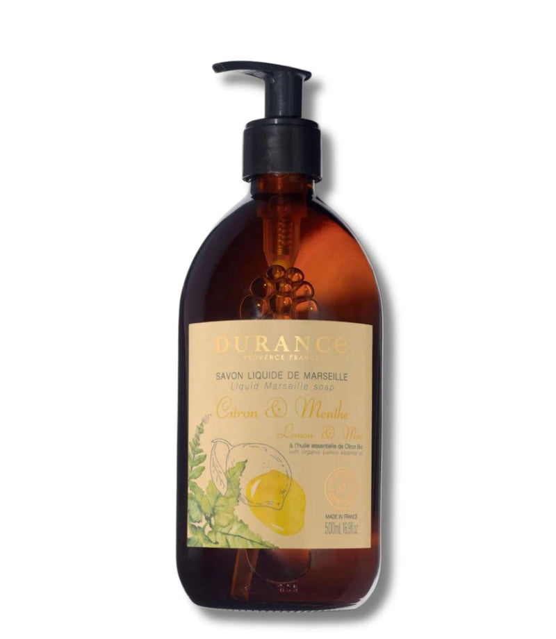 Liquid Marseille Soap - Lemon & Mint 500ml