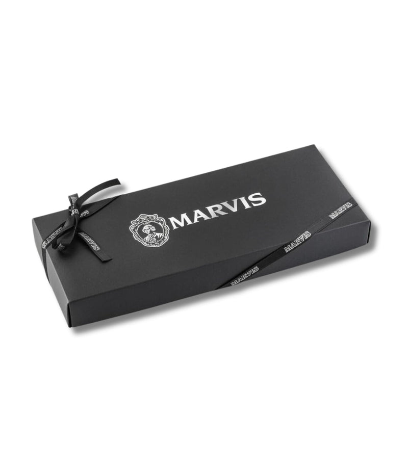 Marvis Luxury Black Box Gift Set 7x25ml - French Beauty Co.Marvis
