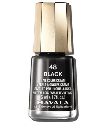 Mini Color Nail Polish - BLACK 5ml