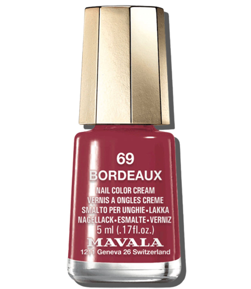 Mini Color Nail Polish - BORDEAUX 5ml