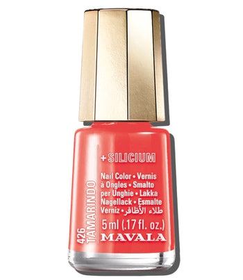 Mini Color Nail Polish - Delight Silicium Tamarindo 5ml