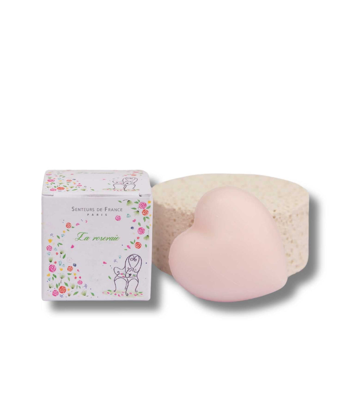 Mini Heart Soap - Roseraie 25g